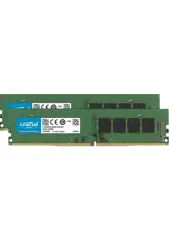 Crucial CT2K32G4DFD832A 64GB (2x32GB) DDR4 3200MHz CL22 1.2V UDIMM Masaüstü Bellek Kiti