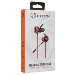 Hytech HY-GK2 3.5mm Jack Girişli Esnek Mikrofonlu Kırmızı Kulak İçi Oyuncu Kulaklığı