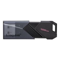 Kingston DataTraveler Exodia Onyx 128GB USB 3.2 Gen 1 Flash Bellek DTXON/128GB (Mat Siyah Kayar Kapaklı)