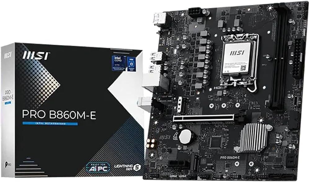 MSI MB PRO B860M-E SOKET 1851 DDR5 9066(OC)