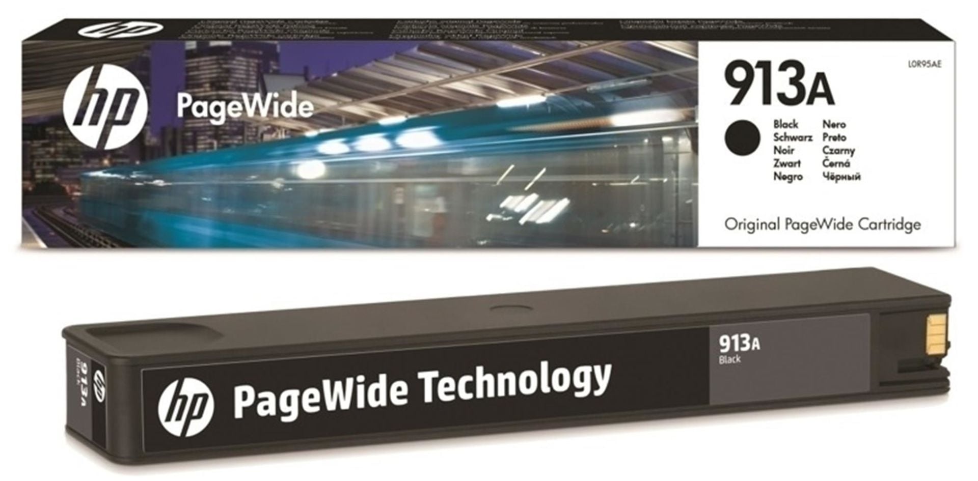 HP 913A Siyah (Black) Orijinal PageWide Mürekkep Kartuşu (L0R95AE) (3.500 Sayfa)