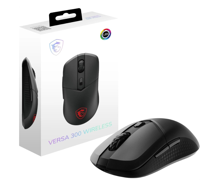 MSI Versa 300 Kablosuz RGB Optik Gaming Mouse 8000 DPI Wireless Oyuncu Mouse