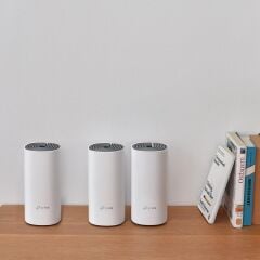 TP-LINK DECO E4 1200MBPS MESH WI-FI SİSTEMİ (ÜÇLÜ)