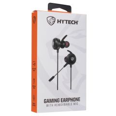 Hytech HY-GK2 3.5mm Jack Girişli Esnek Mikrofonlu Siyah Kulak İçi Oyuncu Kulaklığı