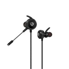 Hytech HY-GK2 3.5mm Jack Girişli Esnek Mikrofonlu Siyah Kulak İçi Oyuncu Kulaklığı