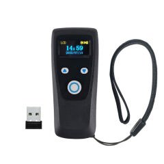 Tiwox VSK-150 2D Cep Tipi (Pocket) Hafızalı Kablosuz Bluetooth Karekod Okuyucu (Koruyucu Kılıf Dahil)