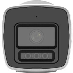 Hikvision DS-2CD1027G2H-LIUF 2MP 2.8mm Fixed Lens Smart Hybrid Light Dahili Mikrofonlu IP Bullet Kamera