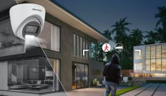 Hikvision DS-2CD1027G2H-LIUF 2MP 2.8mm Fixed Lens Smart Hybrid Light Dahili Mikrofonlu IP Bullet Kamera