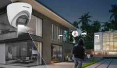 Hikvision DS-2CD1027G2H-LIUF 2MP 2.8mm Fixed Lens Smart Hybrid Light Dahili Mikrofonlu IP Bullet Kamera