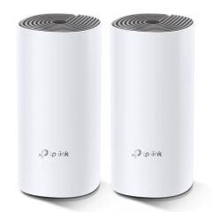 TP-LINK Deco E4 1200Mbps Mesh Wi-Fi Sistemi (İkili), 2.4GHz 300Mbps + 5GHz 867Mbps, Akıllı Roaming, Parental Control, Ebeveyn Kontrolü ve Güvenlik Özellikleri