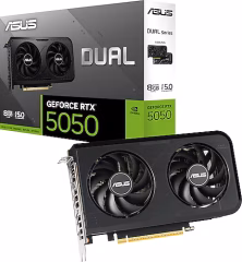 Asus Dual GeForce RTX 5050 OC Edition 8GB GDDR6 128-Bit Ekran Kartı (DUAL-RTX5050-O8G)