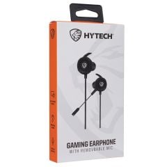 Hytech HY-GK1 Siyah 3.5mm Çift Mikrofonlu Esnek Mikrofonlu Gaming Oyuncu Kulak İçi Kulaklık