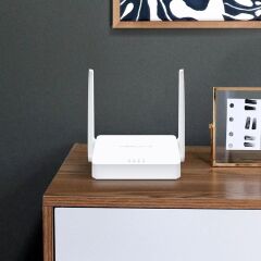 TP‑LINK Mercusys MW302R 300 Mbps Multi‑Mode Wireless N Router – 2×5 dBi Anten, 3×100 Mbps Ethernet, Router/Range Extender/AP/WISP Modu, Parental Controls, IPv6