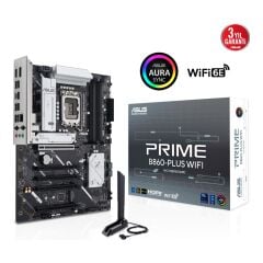 ASUS PRIME B860-PLUS WIFI Intel B860 LGA1851 DDR5 8200MHz (OC) WiFi 6E 2.5Gb LAN ATX Anakart