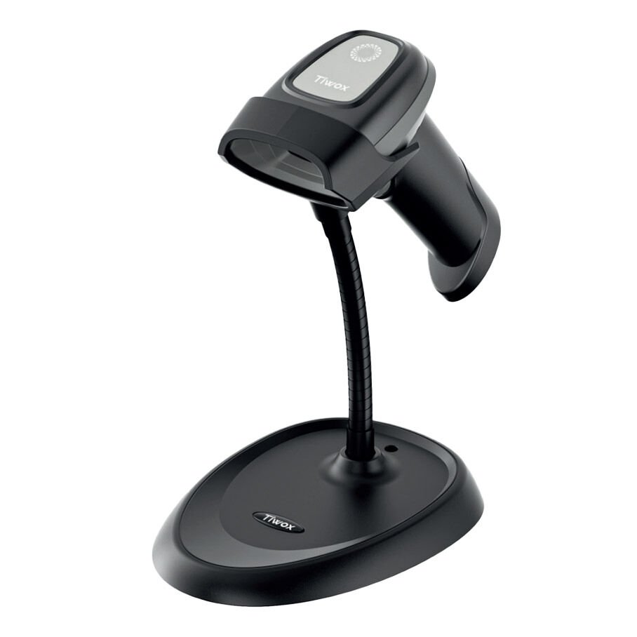 Tiwox VS-336 2D Karekod Barkod Okuyucu USB (Stant Ayağı Dahil)