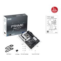 ASUS PRIME B860-PLUS-CSM Intel B860 LGA1851 DDR5 8200MHz (OC) 2.5Gb LAN ATX Anakart