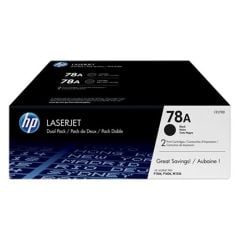 HP 78A İkili Paket Siyah Orijinal LaserJet Toner Kartuşları (CE278AF) 2 x 2.100 Sayfa