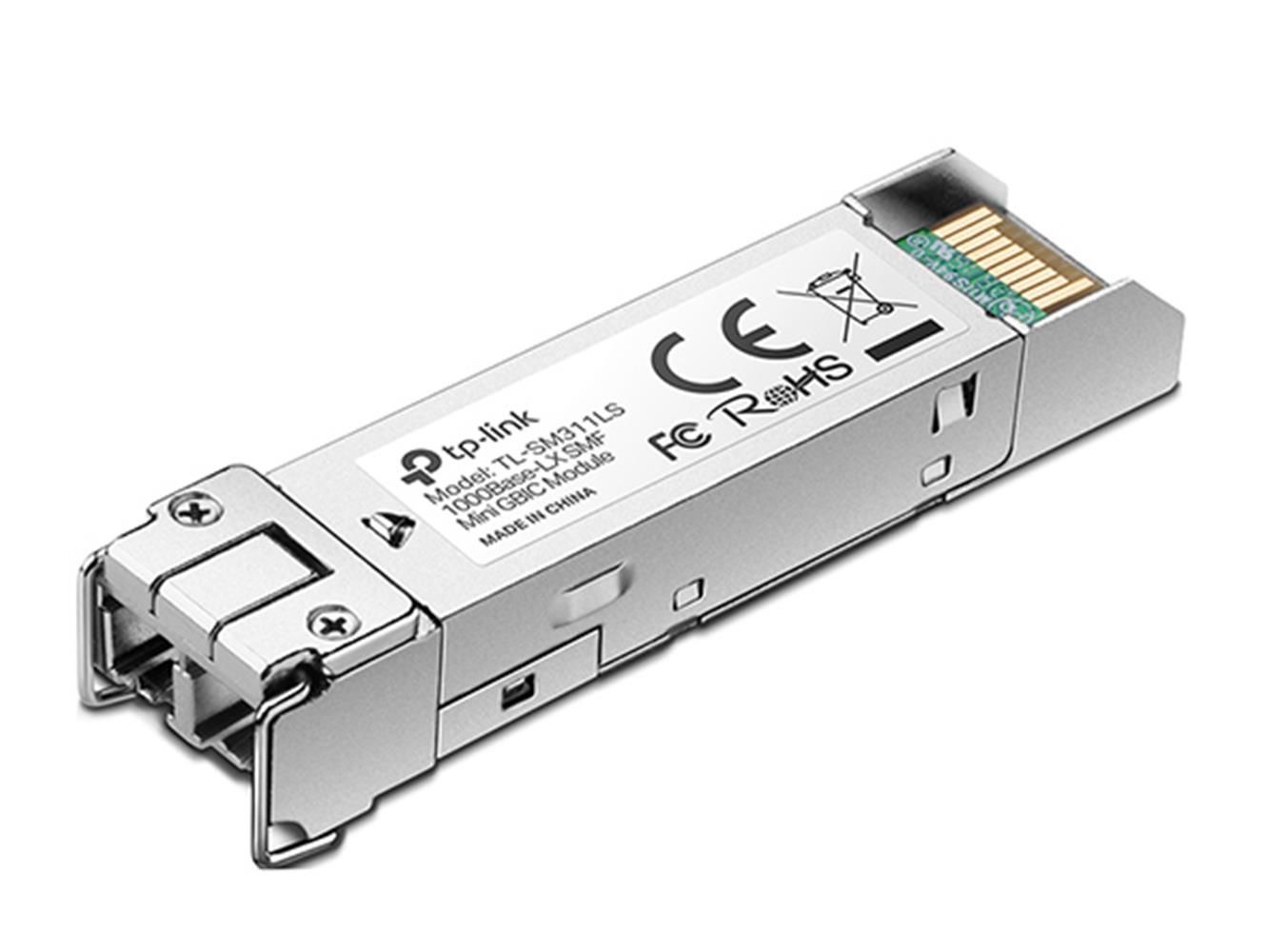Omada TP‑Link TL‑SM311LM Mini GBIC (SFP) 1.25Gbps 850 nm 50/125 µm–62.5/125 µm Multi‑Mode Fiber Modülü – Max. 550 m, LC/UPC, SFP‑MSA Uyumlu, 0–70 °C