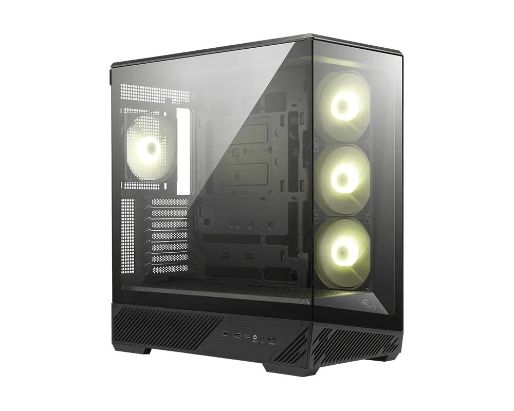 MSI MAG PANO 130R PZ SIYAH ATX ARGB KASA