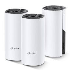 TP‑LINK Deco M4 1200 Mbps Üçlü Mesh Wi‑Fi Sistemi – 2.4 GHz 300 Mbps + 5 GHz 867 Mbps, 3×Gigabit LAN Port, Seamless Roaming, Parental Control, Tri‑Pack