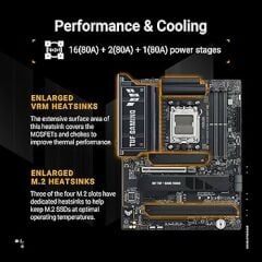 Asus TUF GAMING X870E-PLUS WIFI7 AM5 DDR5 ATX