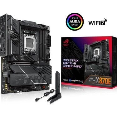 Asus ROG STRIX X870E-H GAMING WIFI7 AMD X870 AM5 DDR5 8000 HDMI 2xUSB4 4x M2 ATX