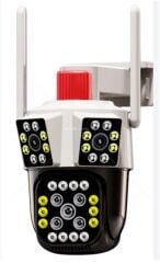 OKam O-Kam 3033 6MP 3 Lensli WiFi Pan-Tilt-Zoom (PTZ) Dış Mekan Güvenlik Kamerası