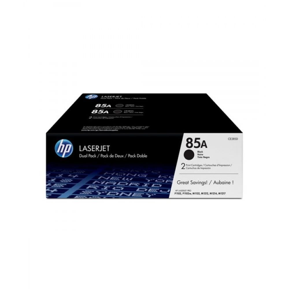 HP 85AF Siyah Orijinal LaserJet Toner Kartuşu İkili Paket (CE285AF)