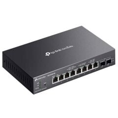 TP-Link Omada SG2210XMP-M2 8 Port 2.5G Multi-Gigabit + 2x10G SFP+ Yönetilebilir 160W PoE+ Switch