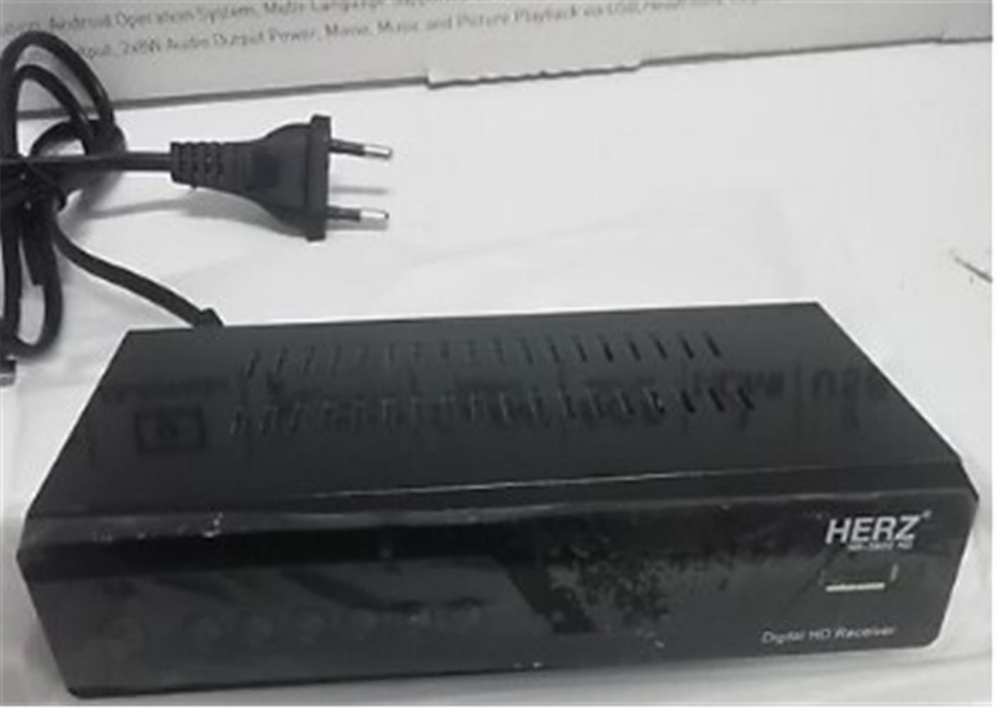 Herz HR-3800 Full HD Dijital Uydu Alıcısı Kasalı
