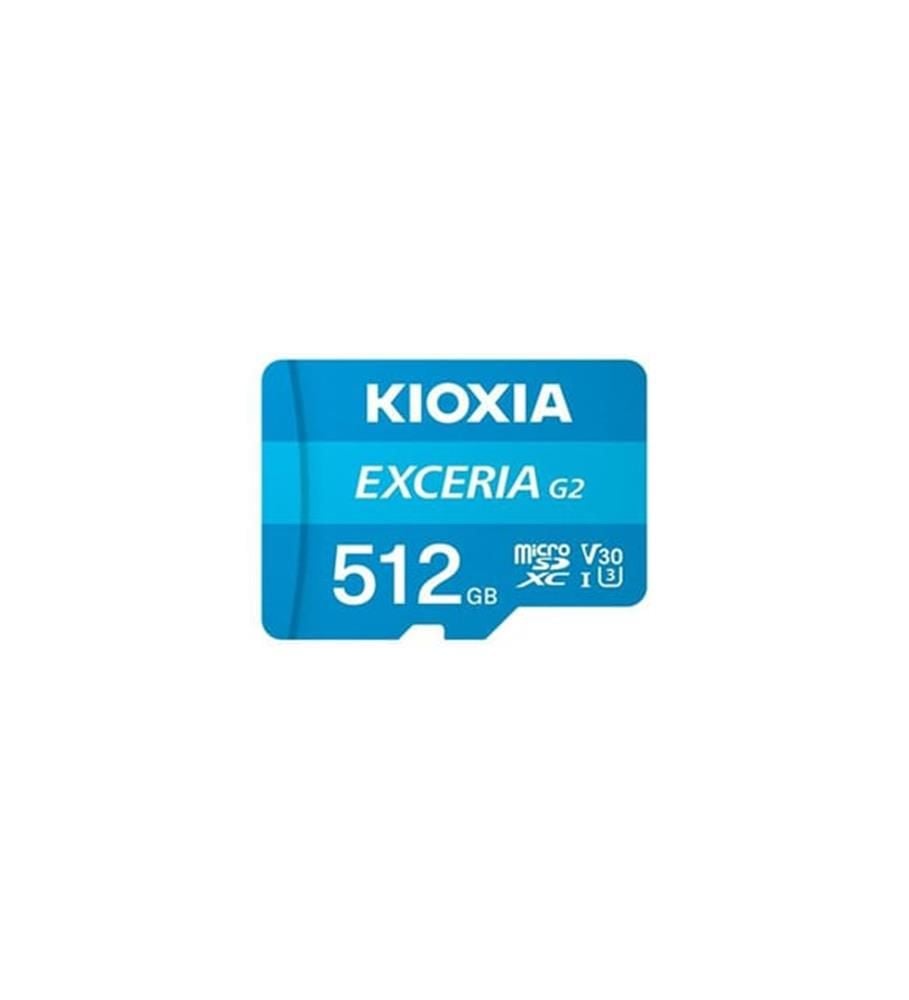 Kioxia 512GB Exceria G2 microSDXC U1 V30 4K 100/50MB/s Hafıza Kartı