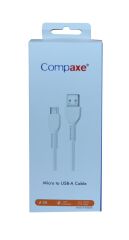 Compaxe CTK-SLU USB-A to Lightning 3 Amper Hızlı Şarj ve Veri Senkronizasyon Kablosu