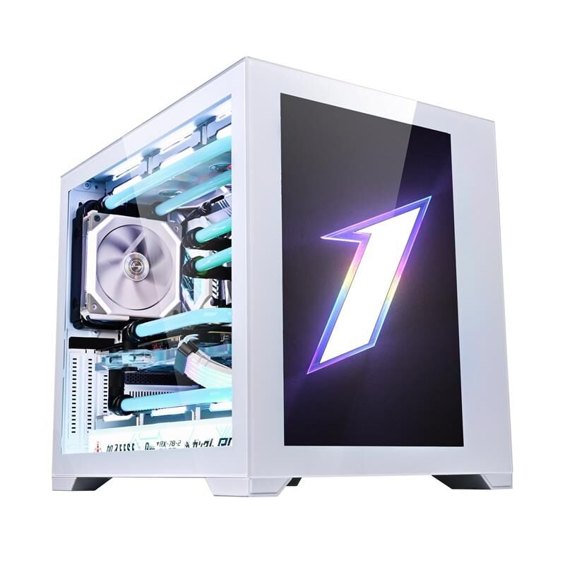 1STPLAYER Steampunk SP7-EV Emotion View Beyaz ATX/mATX Mid Tower PC Kasası