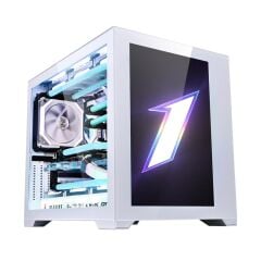 1STPLAYER Steampunk SP7-EV Emotion View Beyaz ATX/mATX Mid Tower PC Kasası