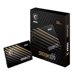 MSI SPATIUM S270 480GB SATA 3.0 2.5'' SSD (500MB Okuma / 450MB Yazma)