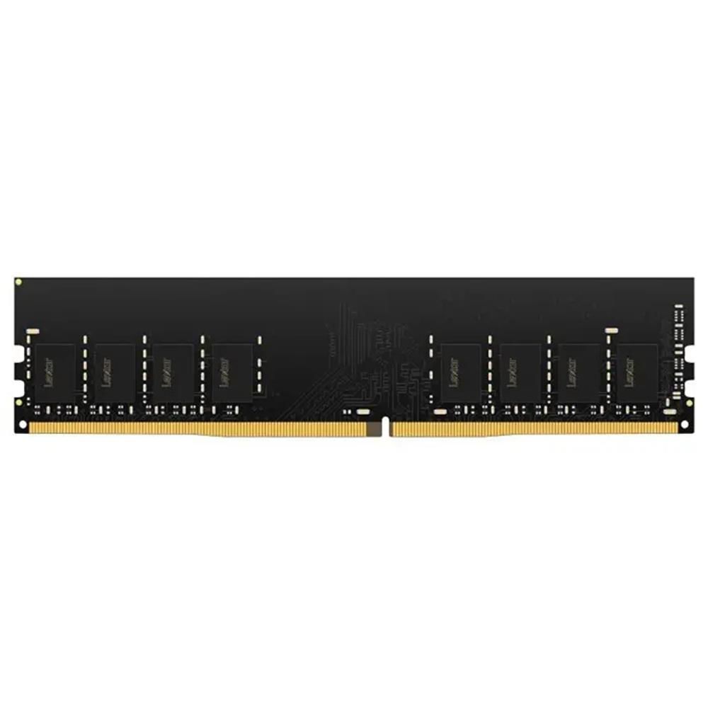 Lexar 8GB DDR4‑3200MHz CL22 1x8GB 288‑pin UDIMM LD4AU008G‑R3200GSST Siyah Desktop Bellek