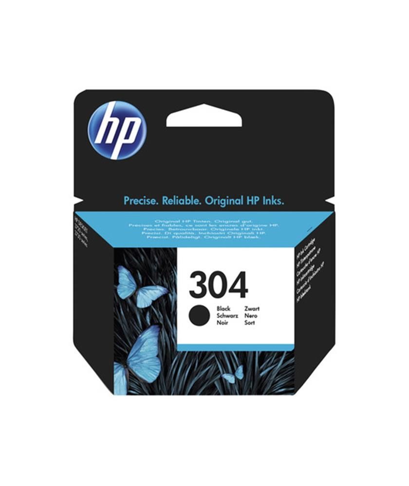 HP 304 Siyah (Black) Orijinal Mürekkep Kartuşu (N9K06AE)