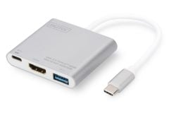Digitus DA-70838 USB 3.0 (USB Tip-C) - HDMI Grafik Adaptörü
