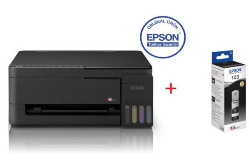Epson EcoTank L3350 Wi-Fi Tarayıcı Fotokopi Renkli Çok Fonksiyonlu Tanklı Yazıcı
