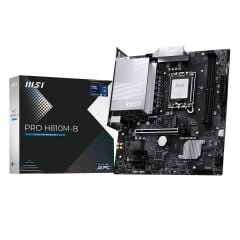 MSI PRO H810M-E Intel Soket LGA 1851 DDR5 6400MHz(OC) M.2 mATX Anakart