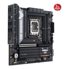 ASUS TUF GAMING B860M-PLUS WIFI Intel B860 LGA1851 DDR5 8800MHz (OC) M.2 mATX Anakart