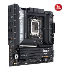 ASUS TUF GAMING B860M-PLUS WIFI Intel B860 LGA1851 DDR5 8800MHz (OC) M.2 mATX Anakart
