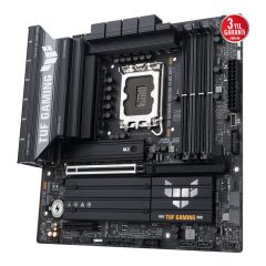 ASUS TUF GAMING B860M-PLUS WIFI Intel B860 LGA1851 DDR5 8800MHz (OC) M.2 mATX Anakart