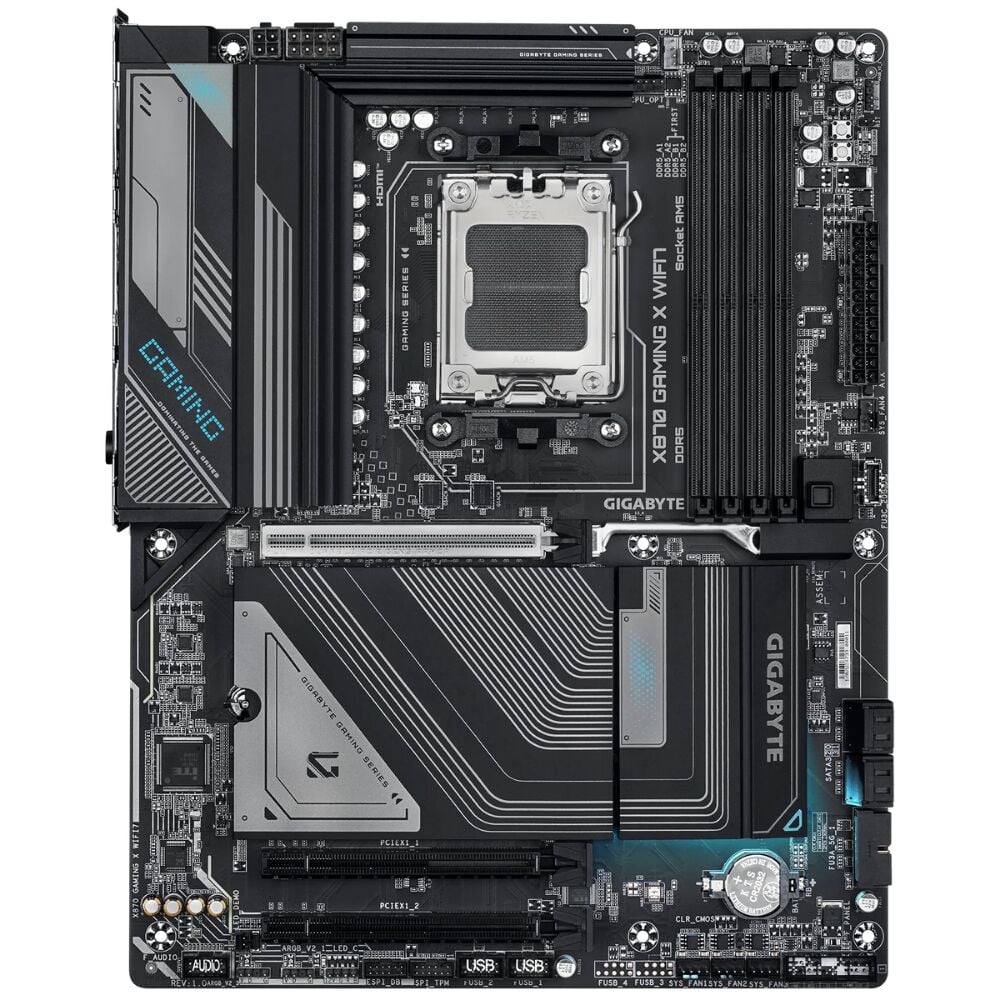 Gigabyte X870 GAMING X WIFI7 AMD AM5 DDR5 8000MHz (OC) ATX Anakart