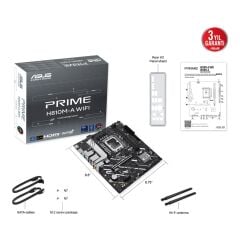 ASUS PRIME H810M-A WIFI LGA1851 DDR5 6400 Çift M2 USB3.2 WiFi+BT AURA RGB mATX