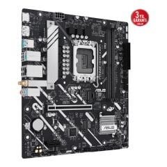 ASUS PRIME H810M-A WIFI LGA1851 DDR5 6400 Çift M2 USB3.2 WiFi+BT AURA RGB mATX
