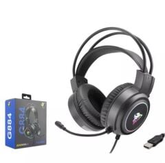 Hadron HD-G884 USB 7.1 Surround RGB Işıklı Mikrofonlu Siyah Gaming Oyuncu Kulaklığı