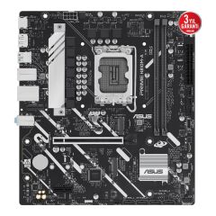 ASUS PRIME H810M-A-CSM Intel H810 LGA1851 DDR5 6400MHz (OC) HDMI DP Çift M.2 mATX Anakart