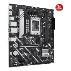 ASUS PRIME H810M-A-CSM Intel H810 LGA1851 DDR5 6400MHz (OC) HDMI DP Çift M.2 mATX Anakart