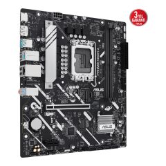 ASUS PRIME H810M-A-CSM Intel H810 LGA1851 DDR5 6400MHz (OC) HDMI DP Çift M.2 mATX Anakart